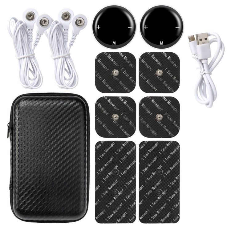 Cervical Massager EMS Pulse Therapy Device Full Body Massage Patch, Spec: Double Host Without Remote by bashfashion