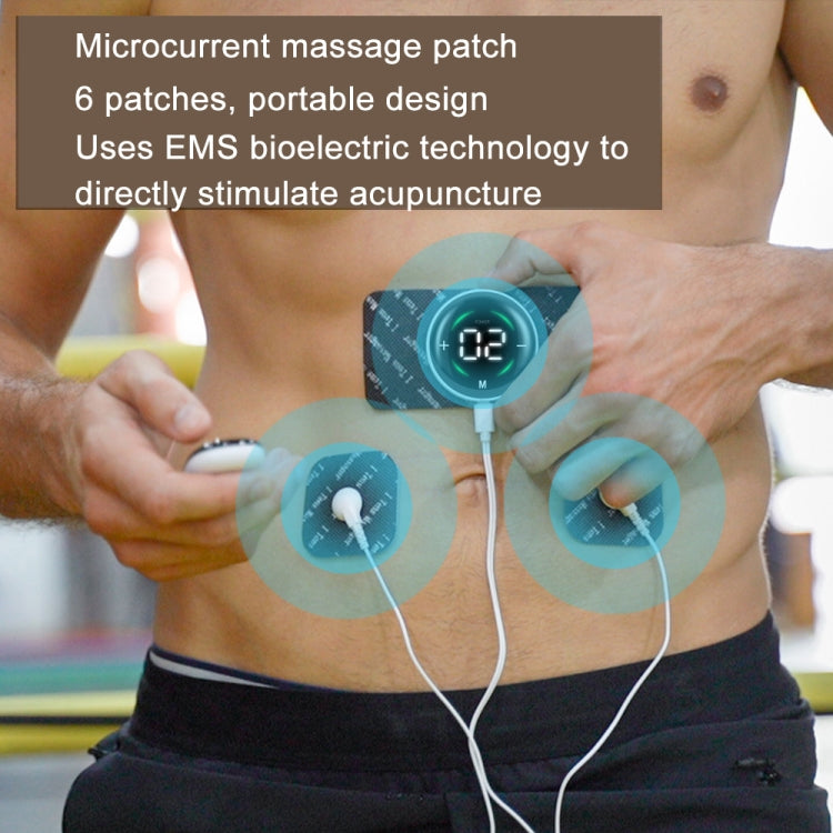 Cervical Massager EMS Pulse Therapy Device Full Body Massage Patch, Spec: Single Host With Remote by bashfashion