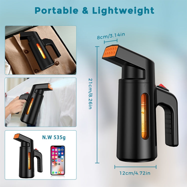 GY-168 Portable Handheld Hanging Iron Wet And Dry Dual-Use Electric Iron, Spec: UK Plug by bashfashion