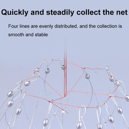 Diameter 52cm/20 Strands Automatically Retractable Crab Cage Wire Crab Opening And Closing Cage by bashfashion