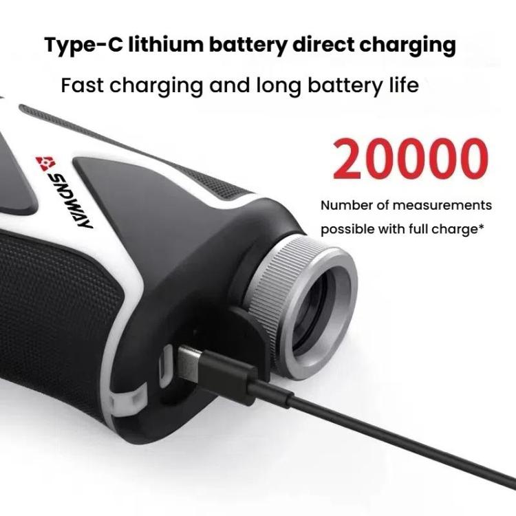 SNDWAY SW-1000D 1000M Handheld OLED Rangefinder Telescope Golf Rangefinder by SNDWAY
