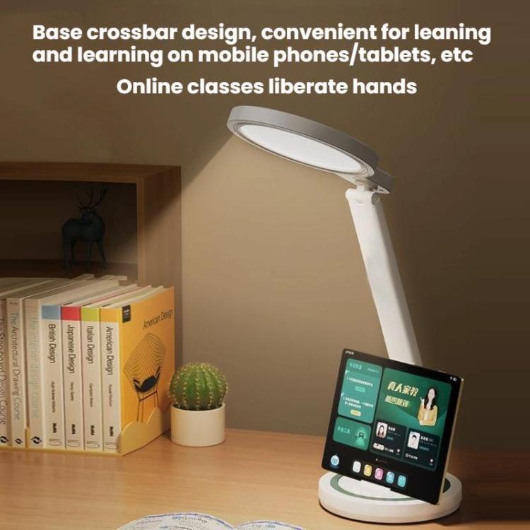 LED Desk Lamp Children Study Reading Eye-Protecting Bedside Light, Specification: Plug-in by bashfashion